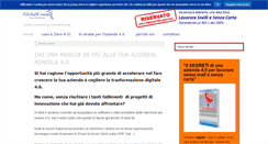 Desktop Screenshot of lavoraresenzacarta.net